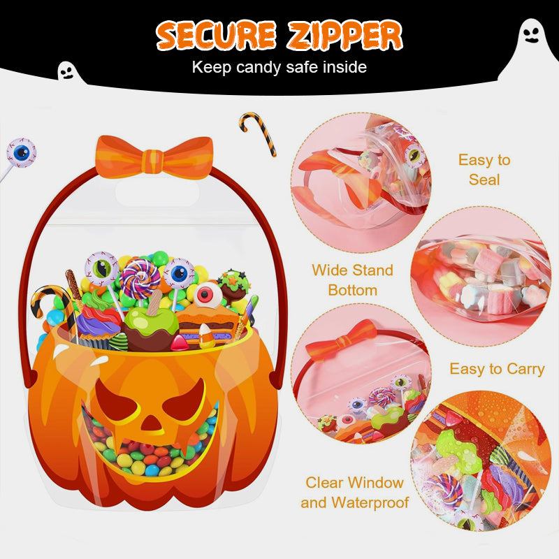 Riafu – Halloween Transparent Favor Bags