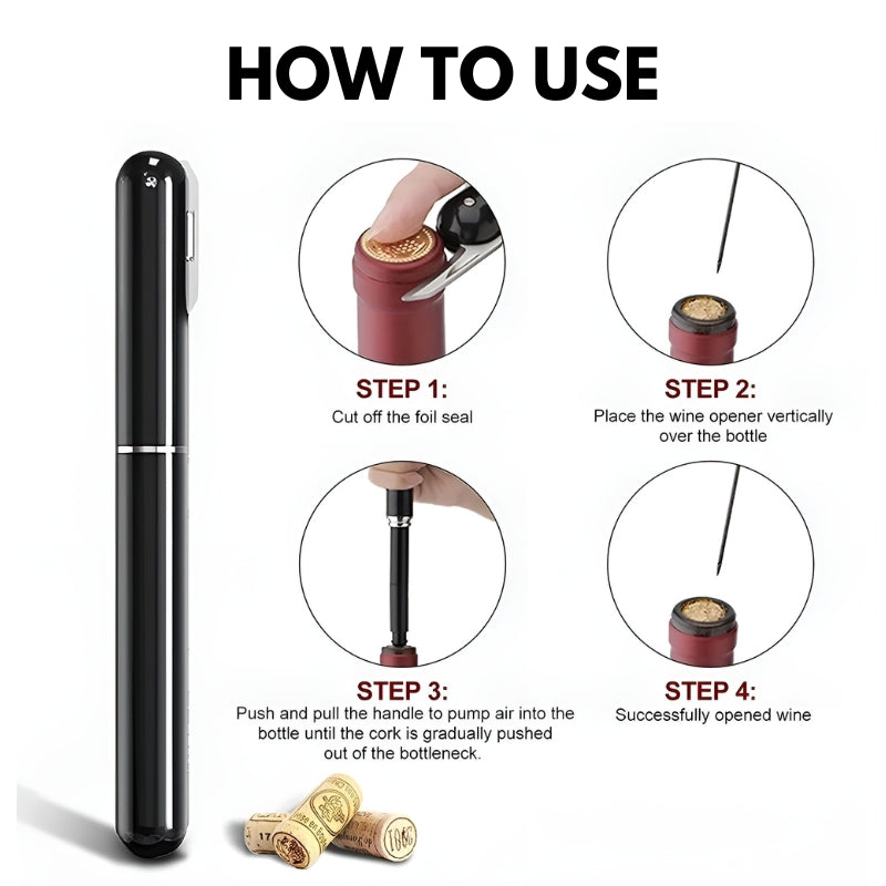 BowLift | Air pressure wine opener