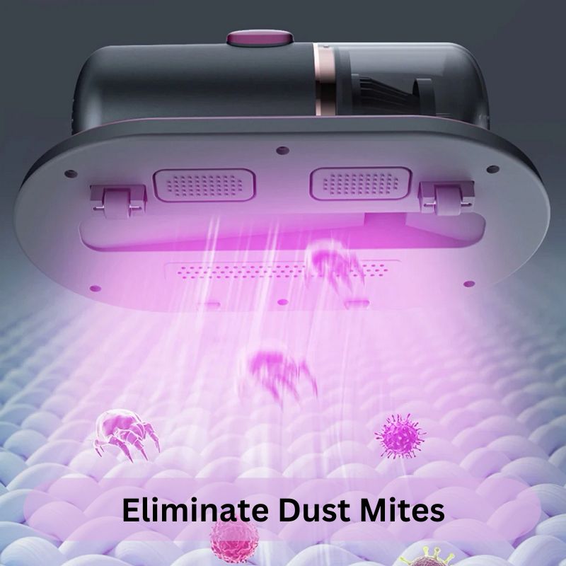Riafu Mattress vacuum, Bed vacuum cleaner with UV-C light