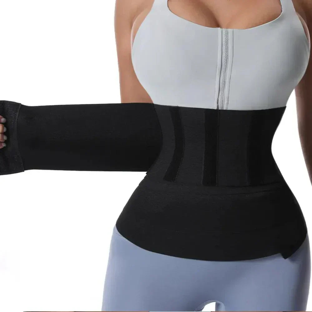 Riafu Adjustable Waist Wrap Belt – Body Shaper & Waist Trainer for Women