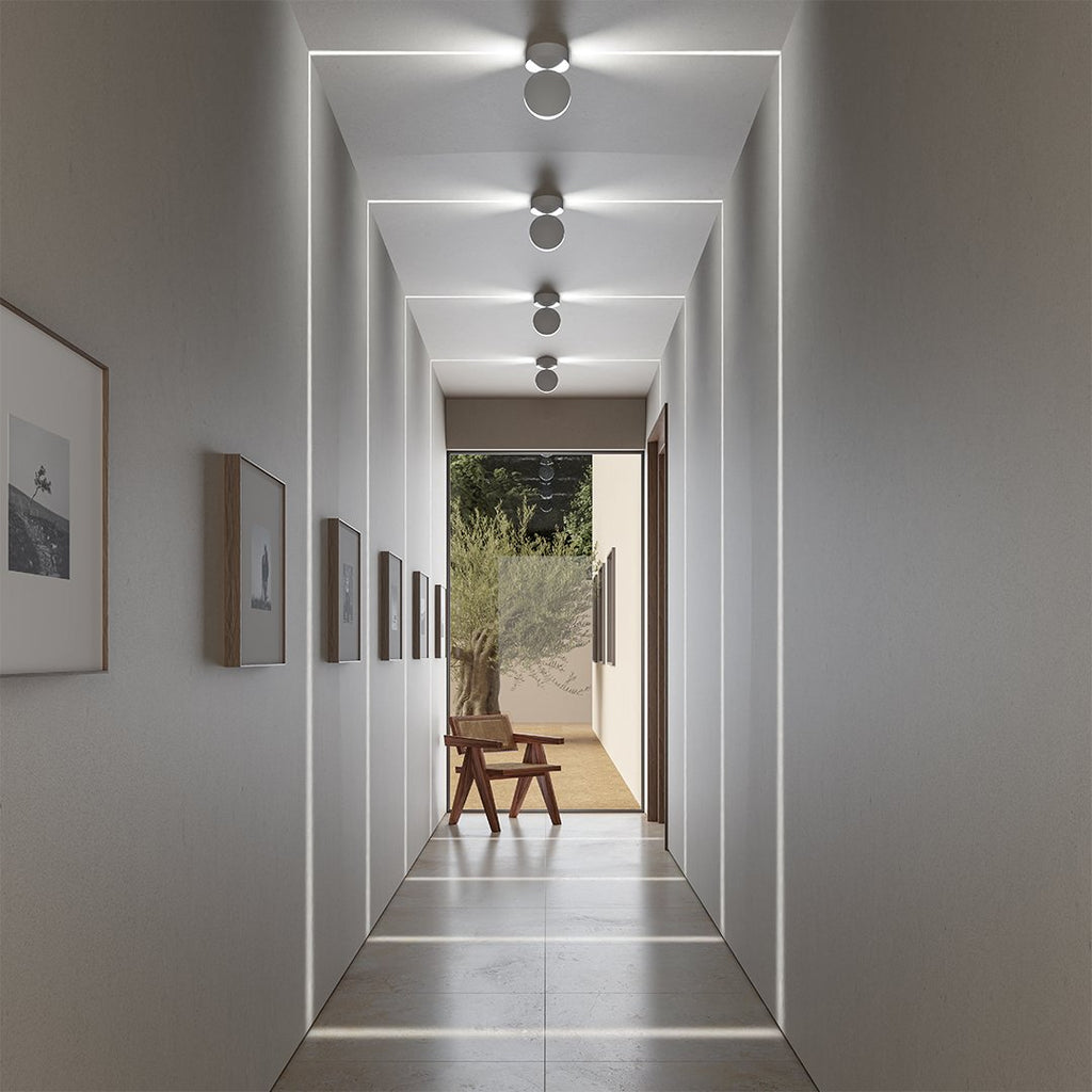 Modern LED Ceiling Light | Minimalist Round Disc Design